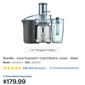 Breville Cold Press Juicer